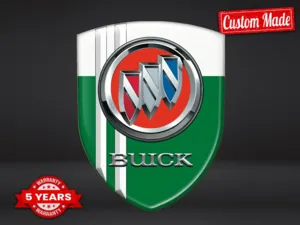 Buick Autocollants Bombés Qualité Pro Personnalisables